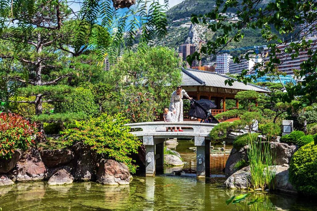 Visit the Japanese Garden in Monte Carlo Monaco