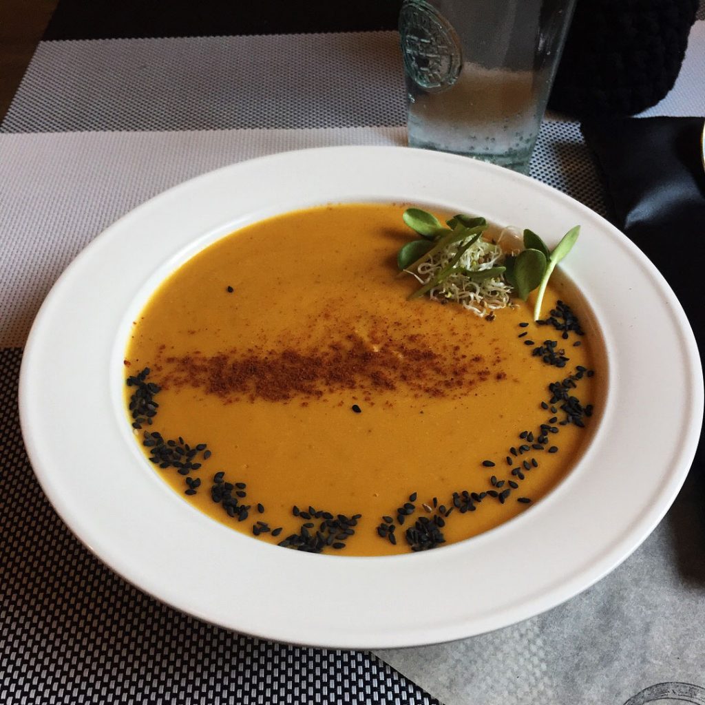 Vegan Soup at KOLO in Kiev, Ukraine
