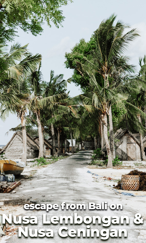 Nusa Lembongan and Nusa Ceningan are the perfect escape from Bali, Indonesia. Scuba dive with manta rays, cliff jump into turquoise waters or simply scoot around the island exploring private beaches and spectacular Southeast Asia landscapes.