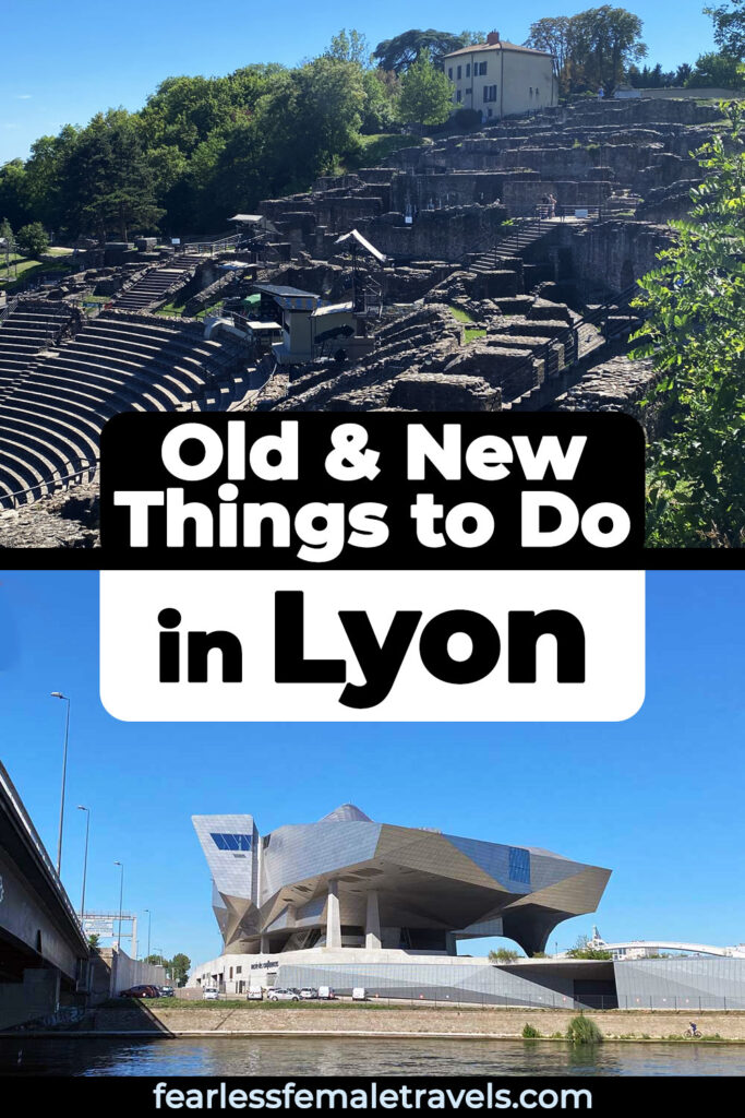 The best things to do in Lyon France are old and new, like Roman ruins and the Musee des Confluences.