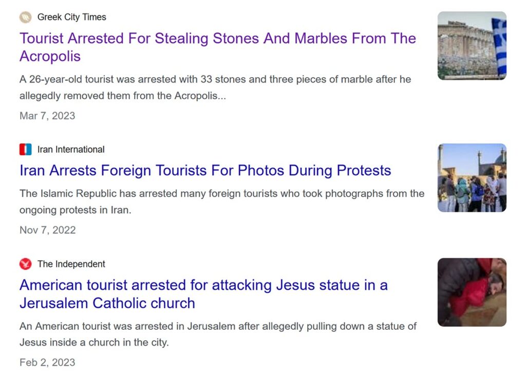 Don't make the travel mistake of breaking the law on vacation