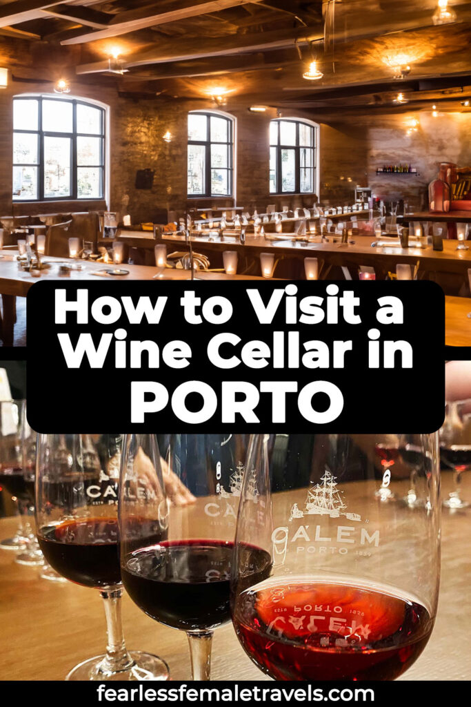 How to visit a wine cellar in Porto Portugal - sample port wine in the same caves where it is aged!
