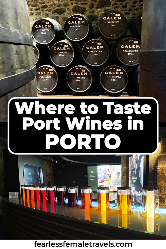 Where to find the best wine cellars and wine caves for tasting port wine in Porto, Portugal on a wine tour in Vila Nova de Gaia.