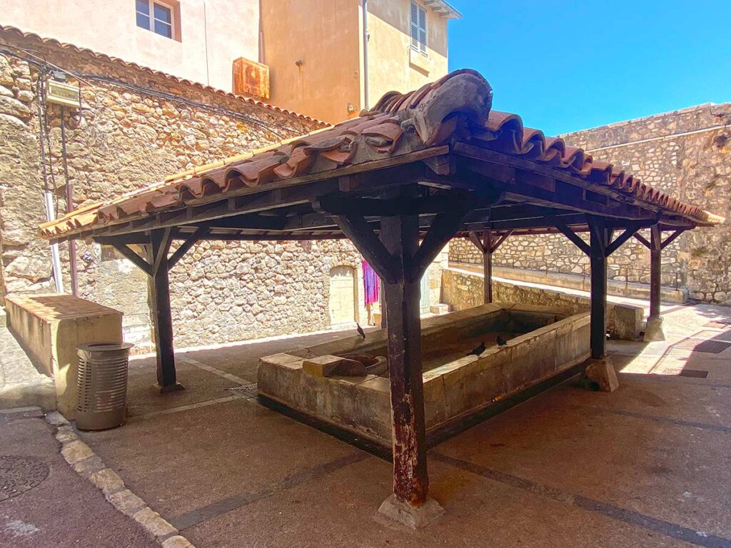 Napoleon's Mom's Laundry in Antibes France