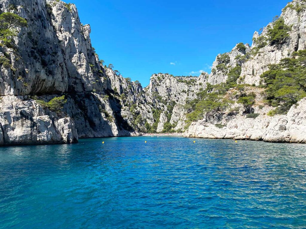 Beaches and Swimming on a Cassis Boat Tour to the Calanques
