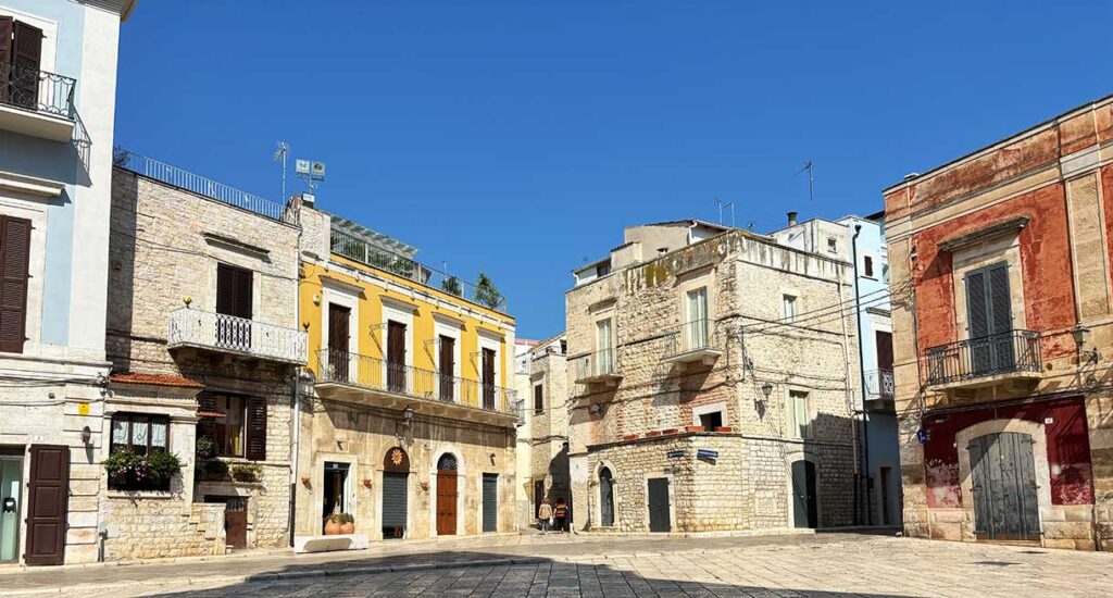 Largo Cattedrale in Ruvo di Puglia Italy