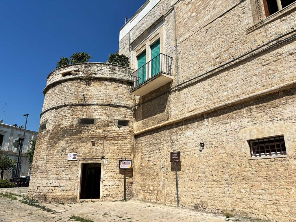 Medieval Walls and Tower of Aragon in Ruvo di Puglia