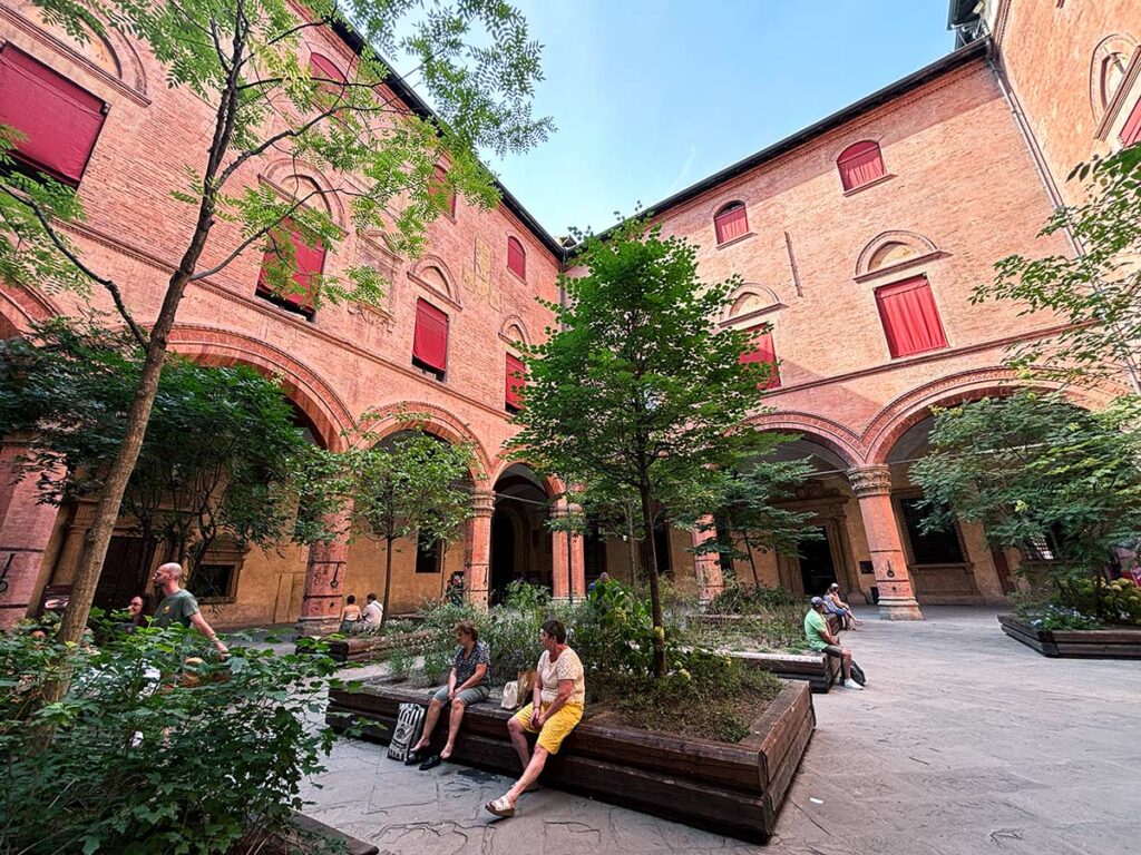 Palazzo d'Accursio Bologna Italy