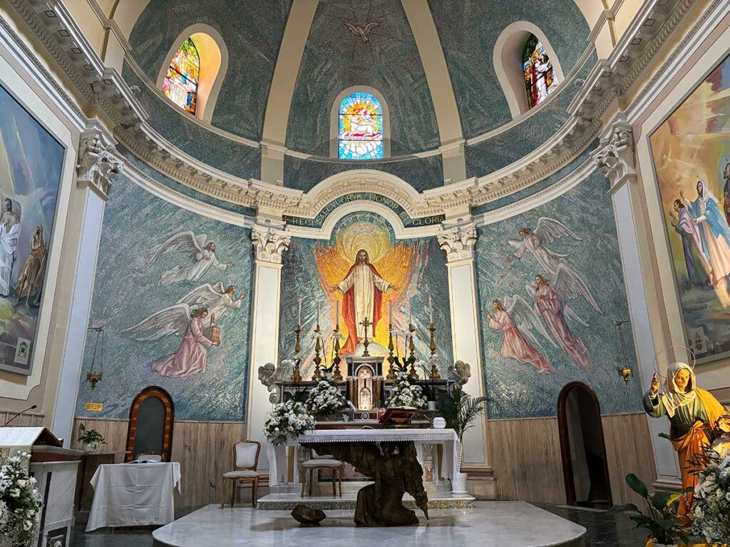 Church of the Holy Redeemer Interior Ruvo di Puglia South Italy