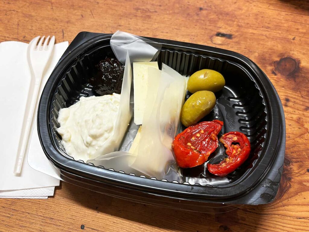 Vegetarian Option on a Bologna Food Tour
