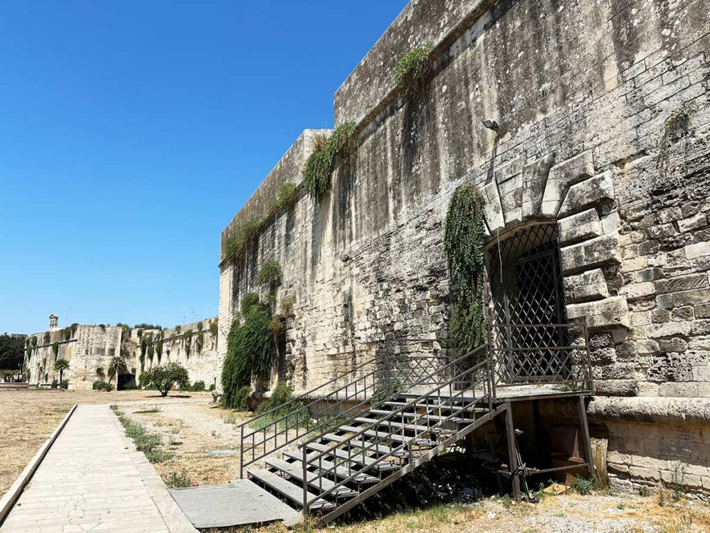 Castello di Carlo V in Lecce, Italy 