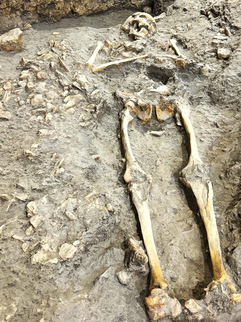 Human Remains on Display in the Ostuni Archeological Museum