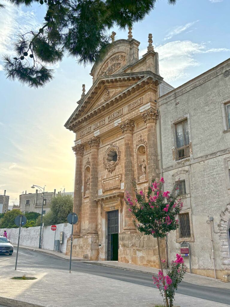 Churches in Ostuni, Italy