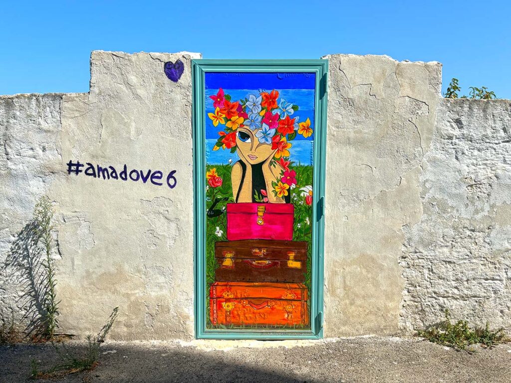 Graffiti Door in Ostuni