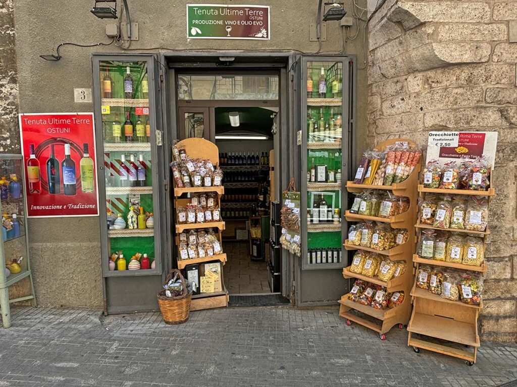 Souvenir Shopping in Ostuni, Italy