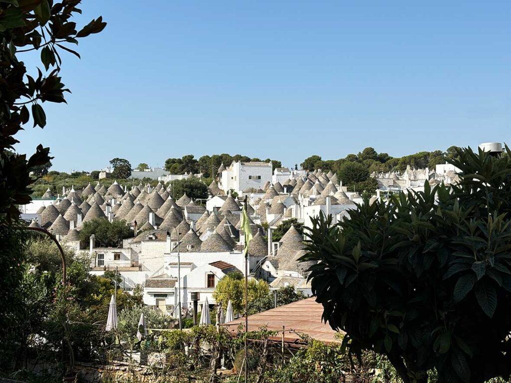 Panoramic Lookout Point Near Rione Aia Piccola in Alberobello