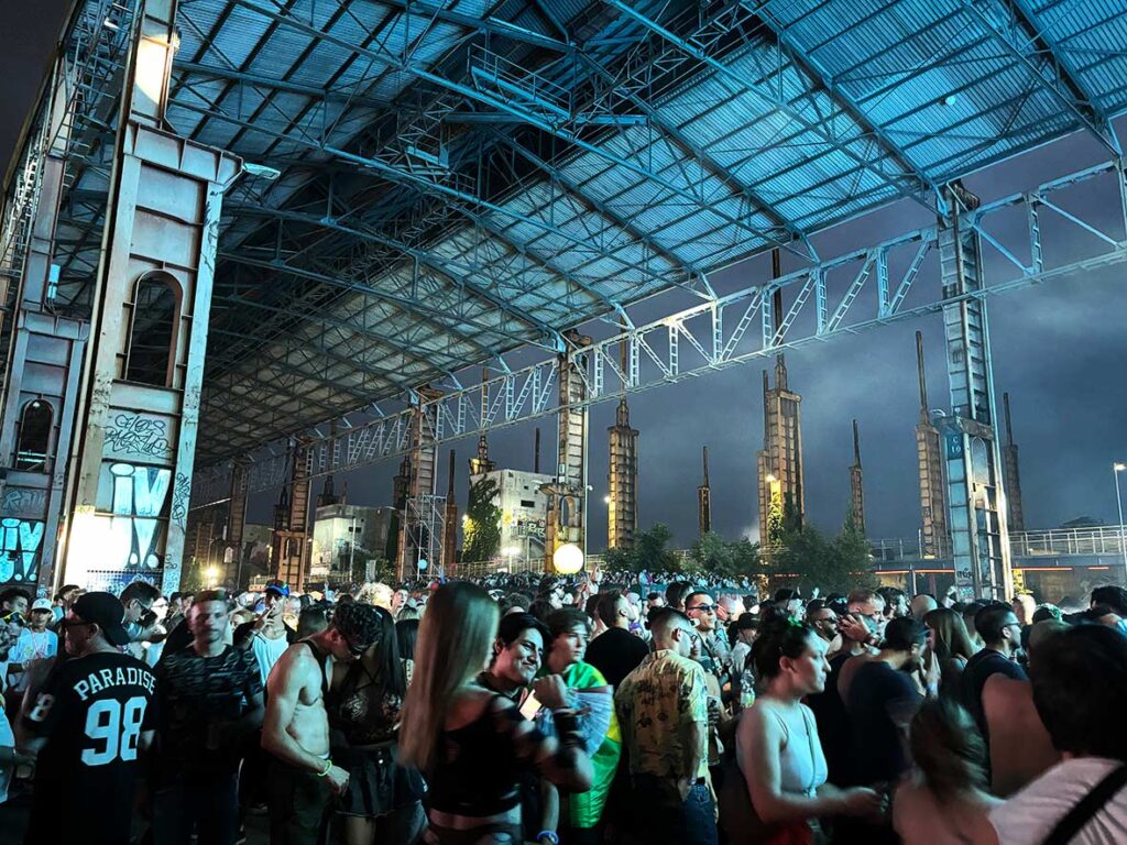 Kappa Future Festival at Night