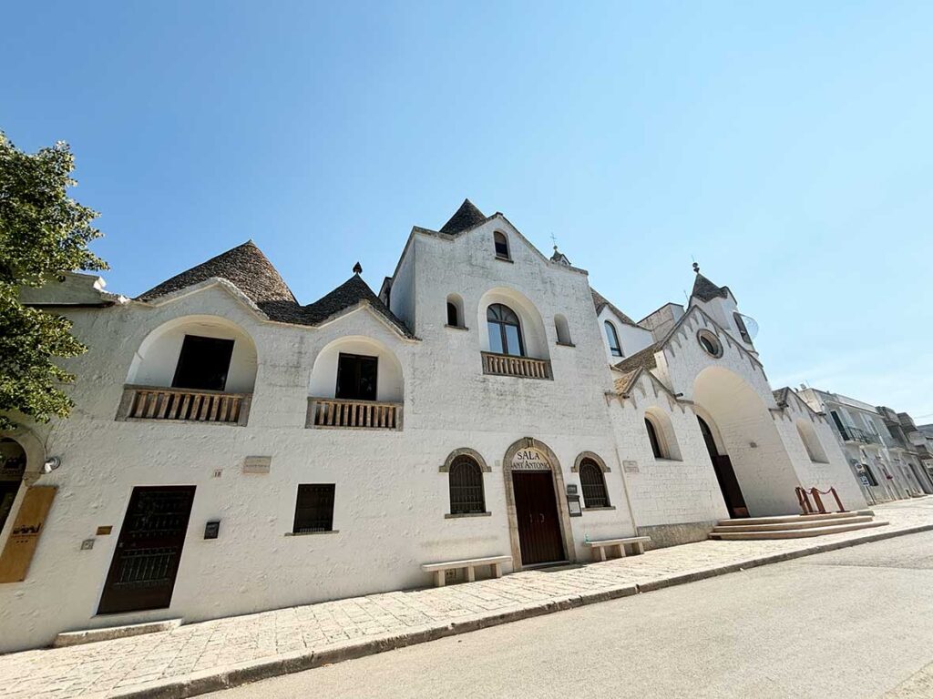 Saint Anthony's Trullo Church in Alberobello