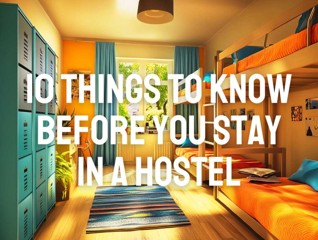 10 Things to Know Before You Stay in a Hostel