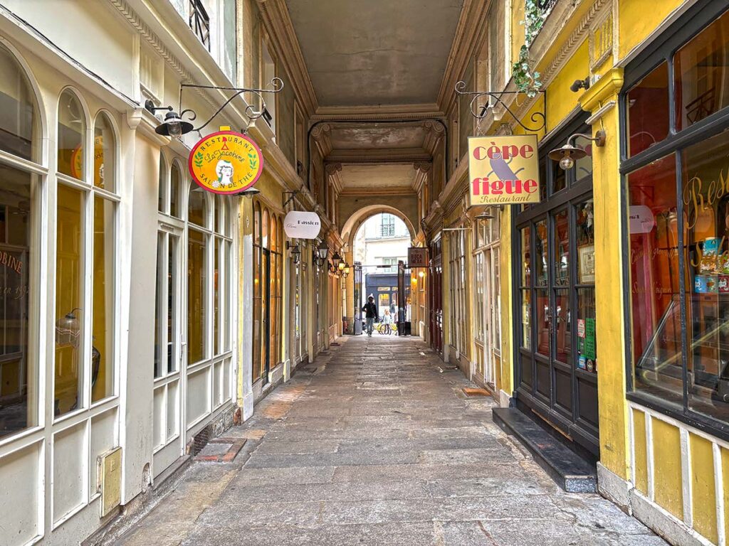 Cour du Commerce Sant Andre in Paris, France