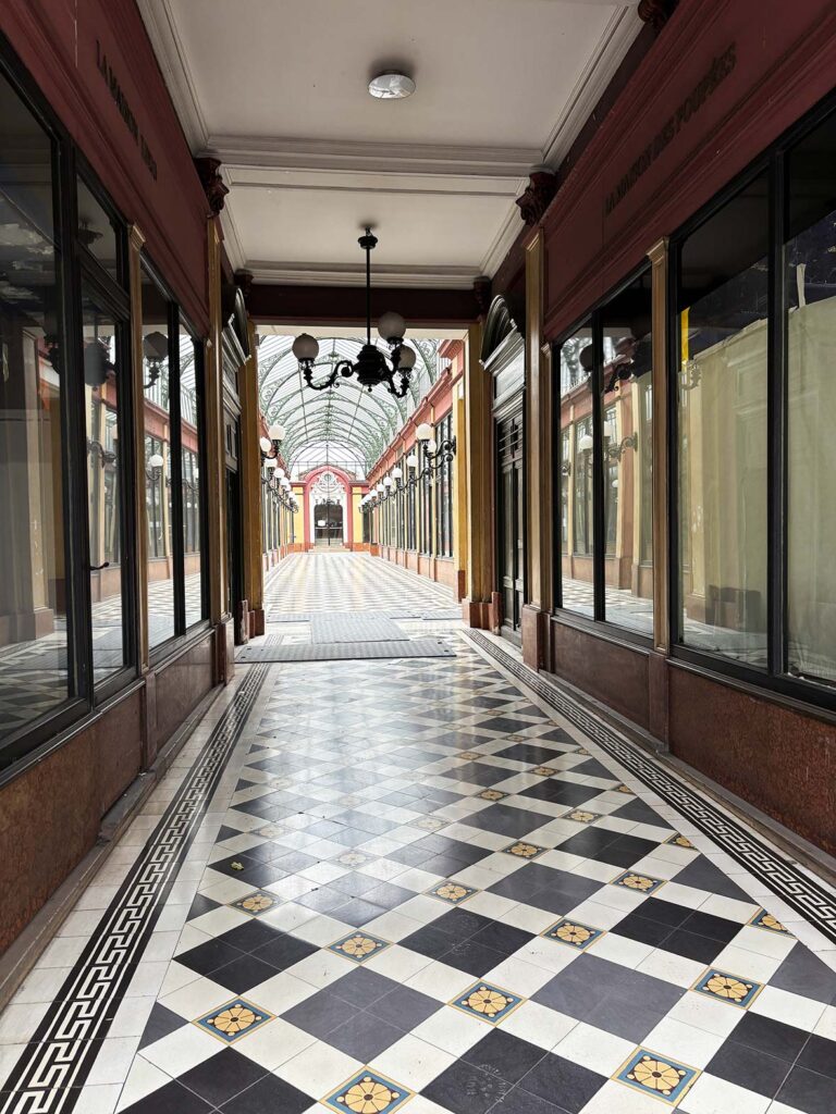 Passage des Princes in Paris, France