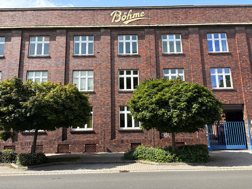 Bohme Confectionary and Chocolate Factory in Delitzsch Germany