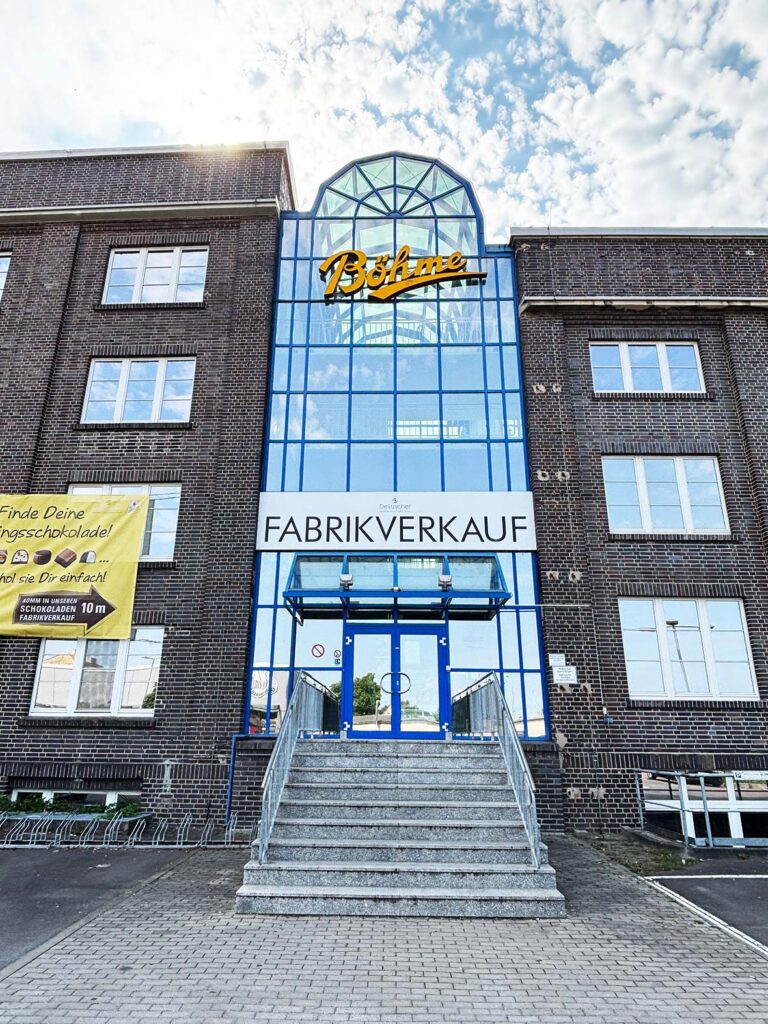 Bohme Factory Outlet Chocolate Wholesale Shop in Delitzsch Germany