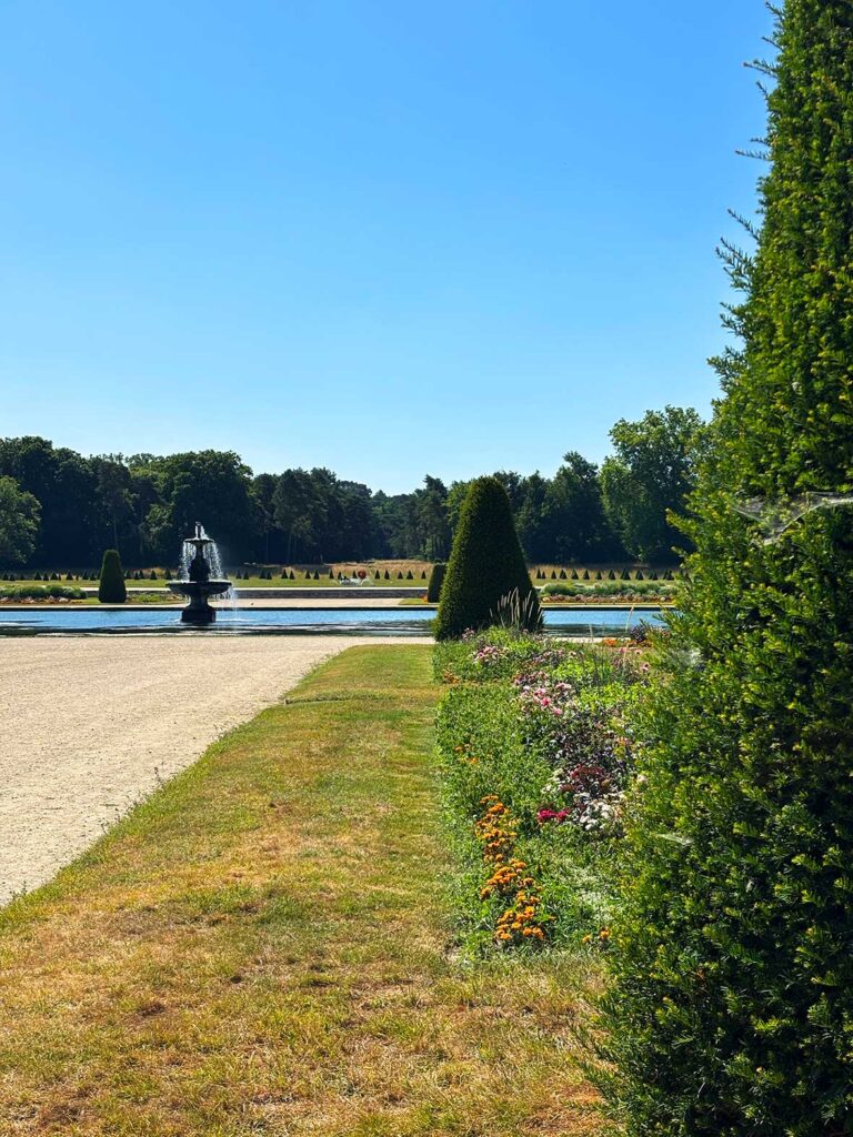 The Grand Panterre at Chateau de Fontainebleau