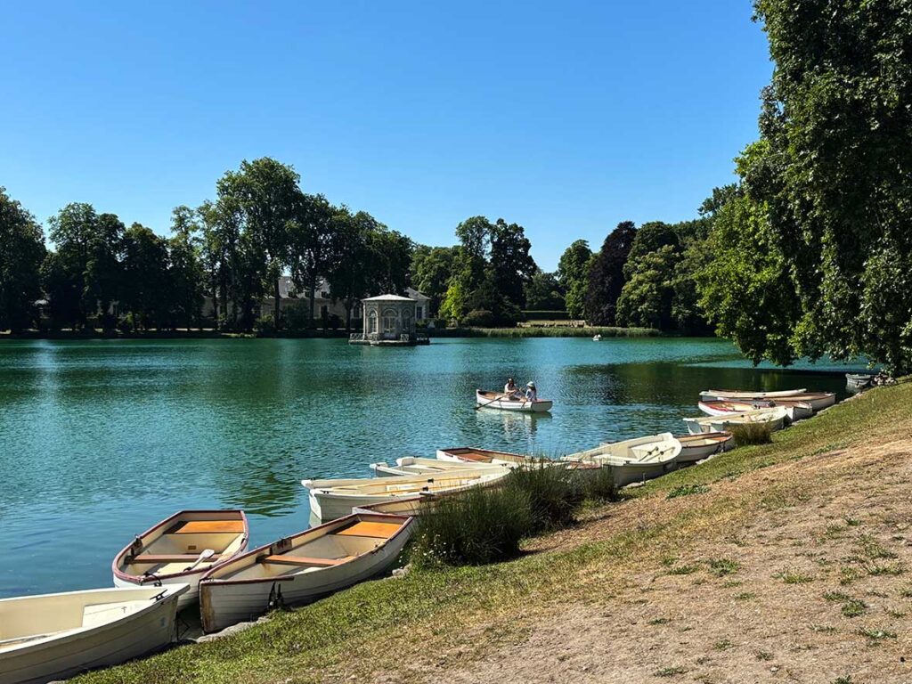 Rowboats for Rent at Chateau de Fontainebleau