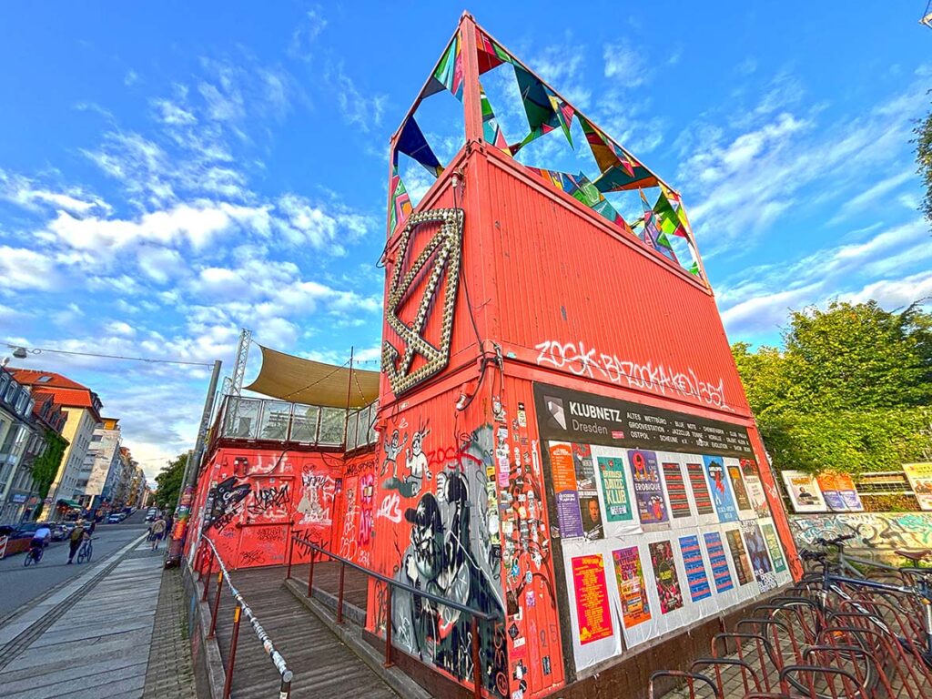 Funky Architecture in Neustadt Dresden