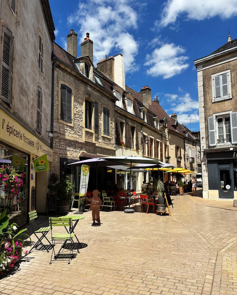 Historic Center of Nuits-Saint-Georges in the Côte d’Or department of Burgundy