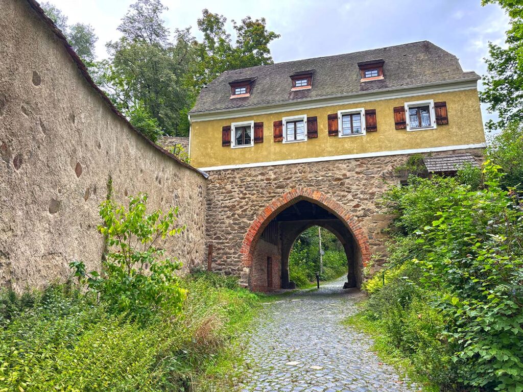 The Finstertor Gate and Executioner's House in Gorlitz, Germany