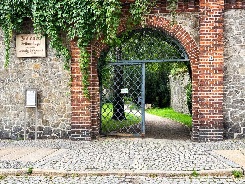 Nikolaizwinger Park and Fortifications in Gorlitz, Germany