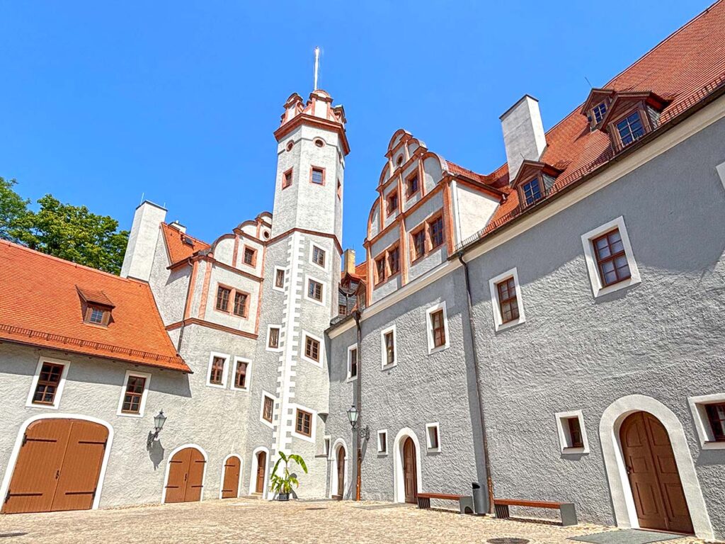 Schloss Glauchau Castle in Saxony, Germany