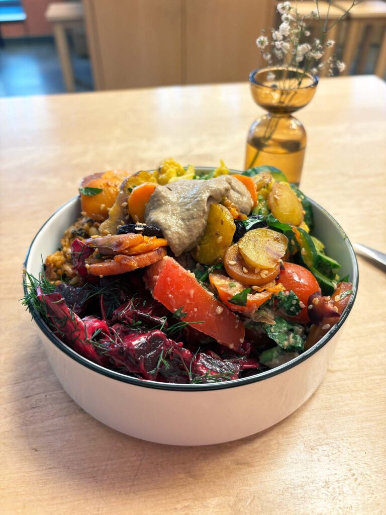 Vegan Salad Bowl at Sprout in Dresden Neustadt