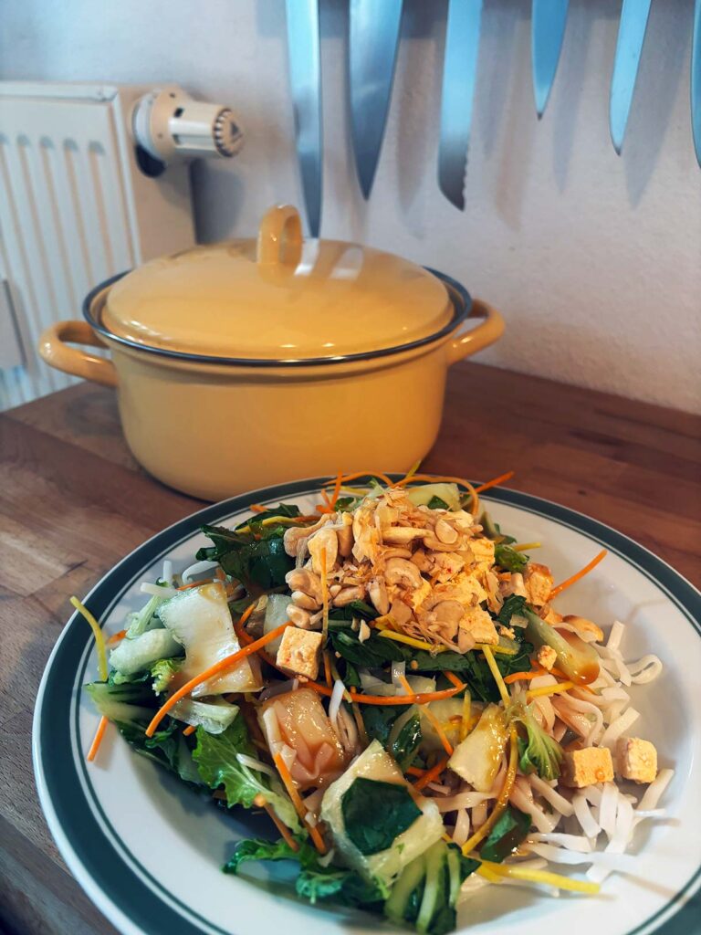 Vegan Salad Kit from REWE Supermarket in Germany
