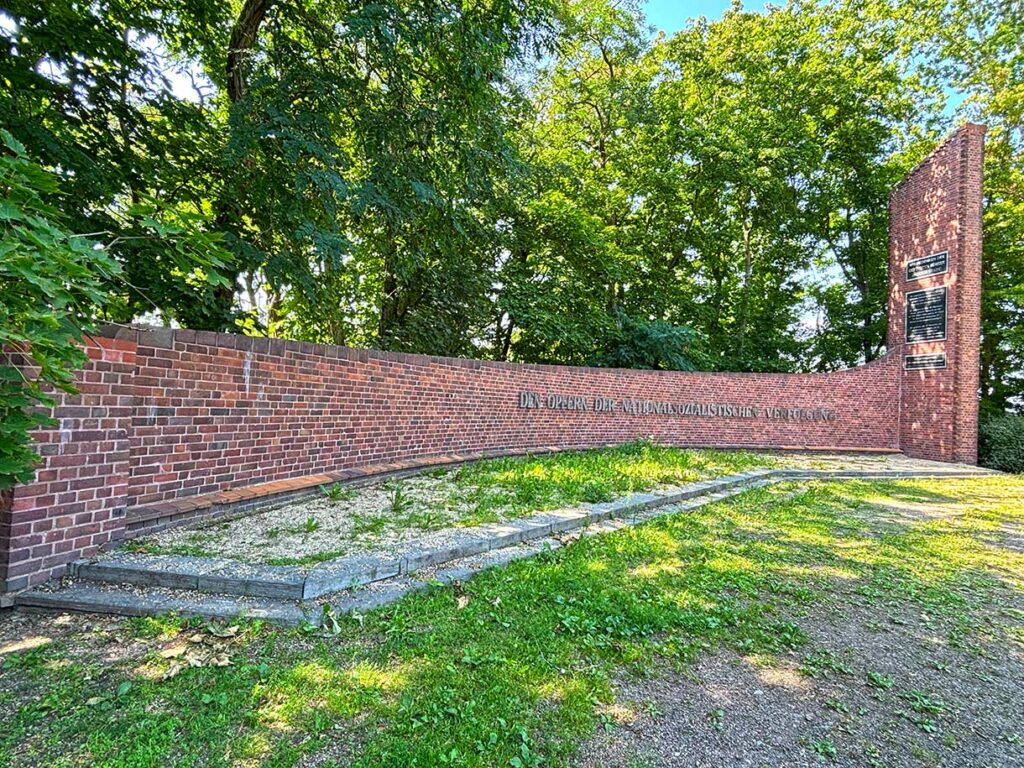 World War 2 Memorial in Schillerpark, Glauchau, Germany