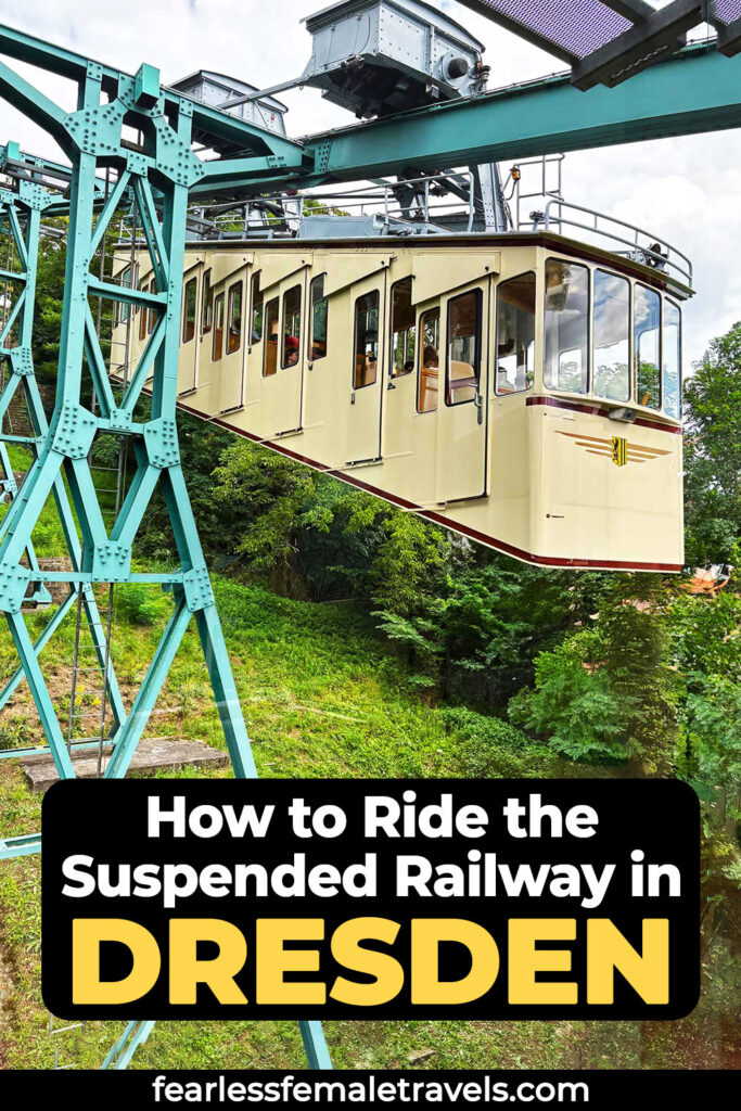 How to Ride the Suspended Railway in Dresden, Saxony, Germany