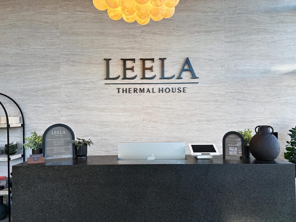 Leela Thermal House Reception Desk