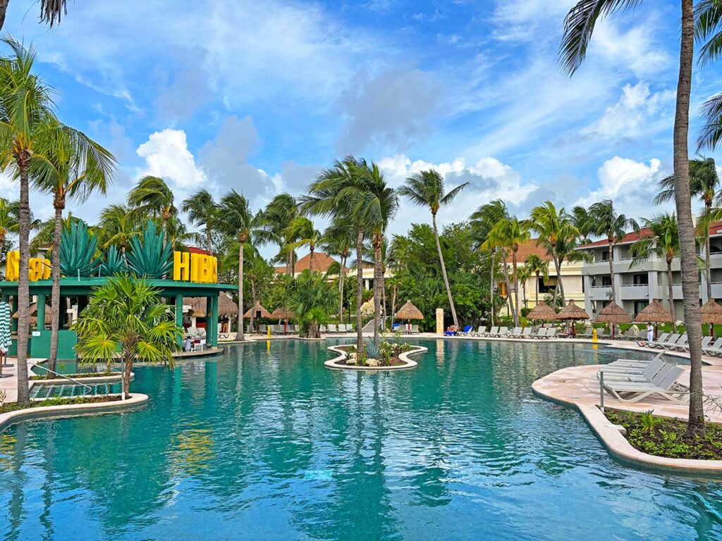 The Main Pool or Activity Pool at the Bahia Principe Grand Tequila All-Inclusive Resort