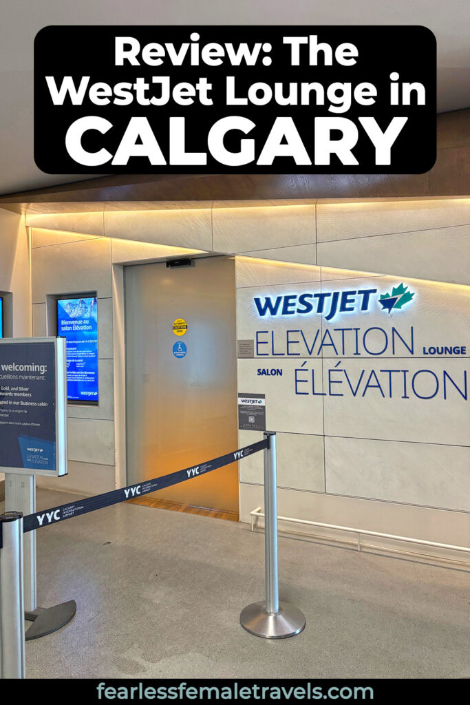 A Full Review of the WestJet Elevation Lounge in the Calgary Airport, Including the Food, Showers, Seats and Access