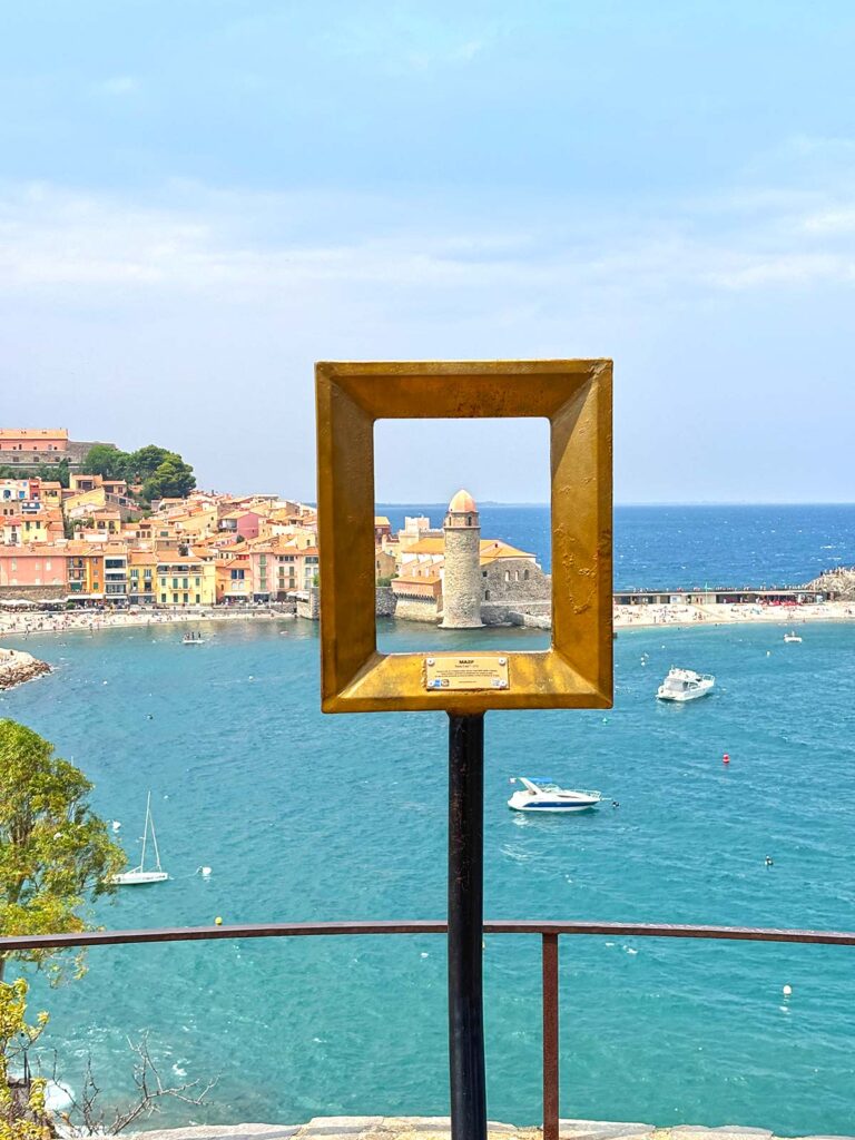 12 Points of View Picture Frames in Collioure France Points du Vue
