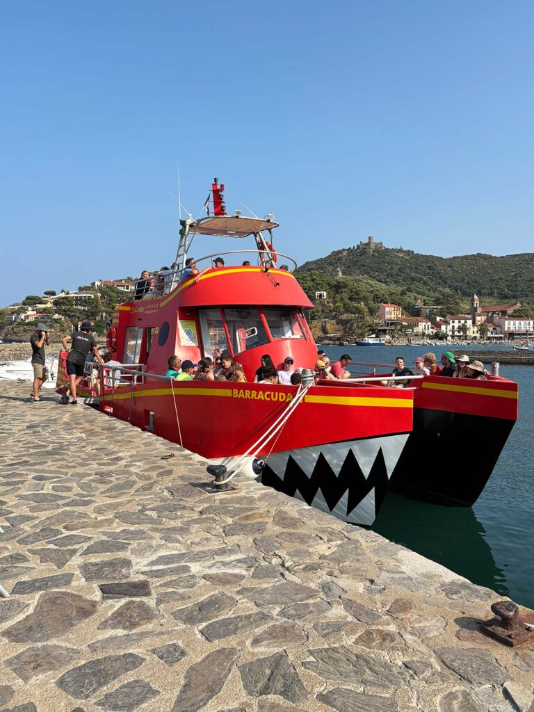 Sightseeing Boat Tour in Collioure France