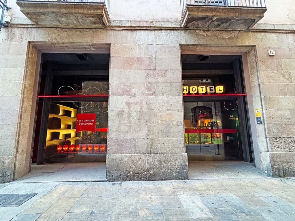 Hotel Casa Camper in Barcelona Spain