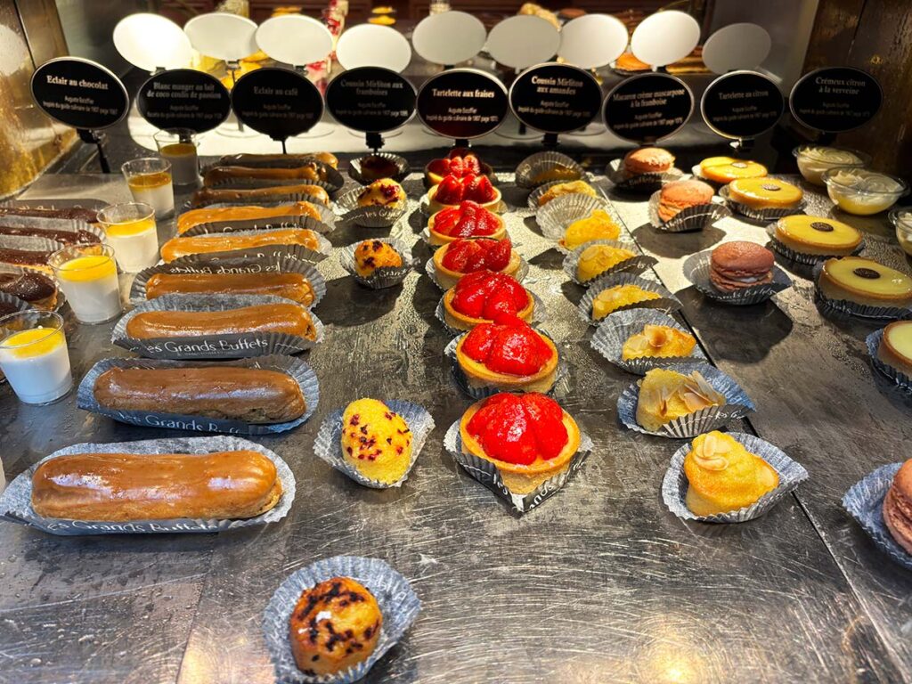 Dessert Selection at Les Grands Buffets de Narbonne Restaurant in France