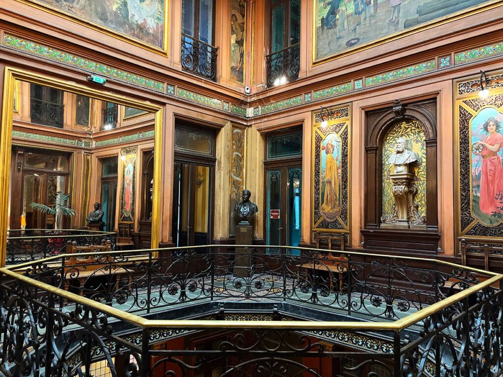 Interior of Hotel Pams in Perpignan France