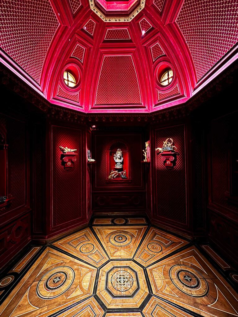Exhibits Inside the Salvador Dali Theatre Museum in Figueres Spain
