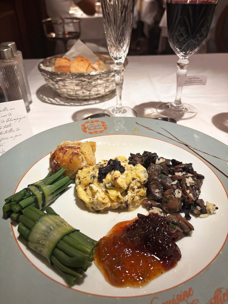 All of the Vegetarian Dishes at Les Grands Buffets de Narbonne Restaurant in France