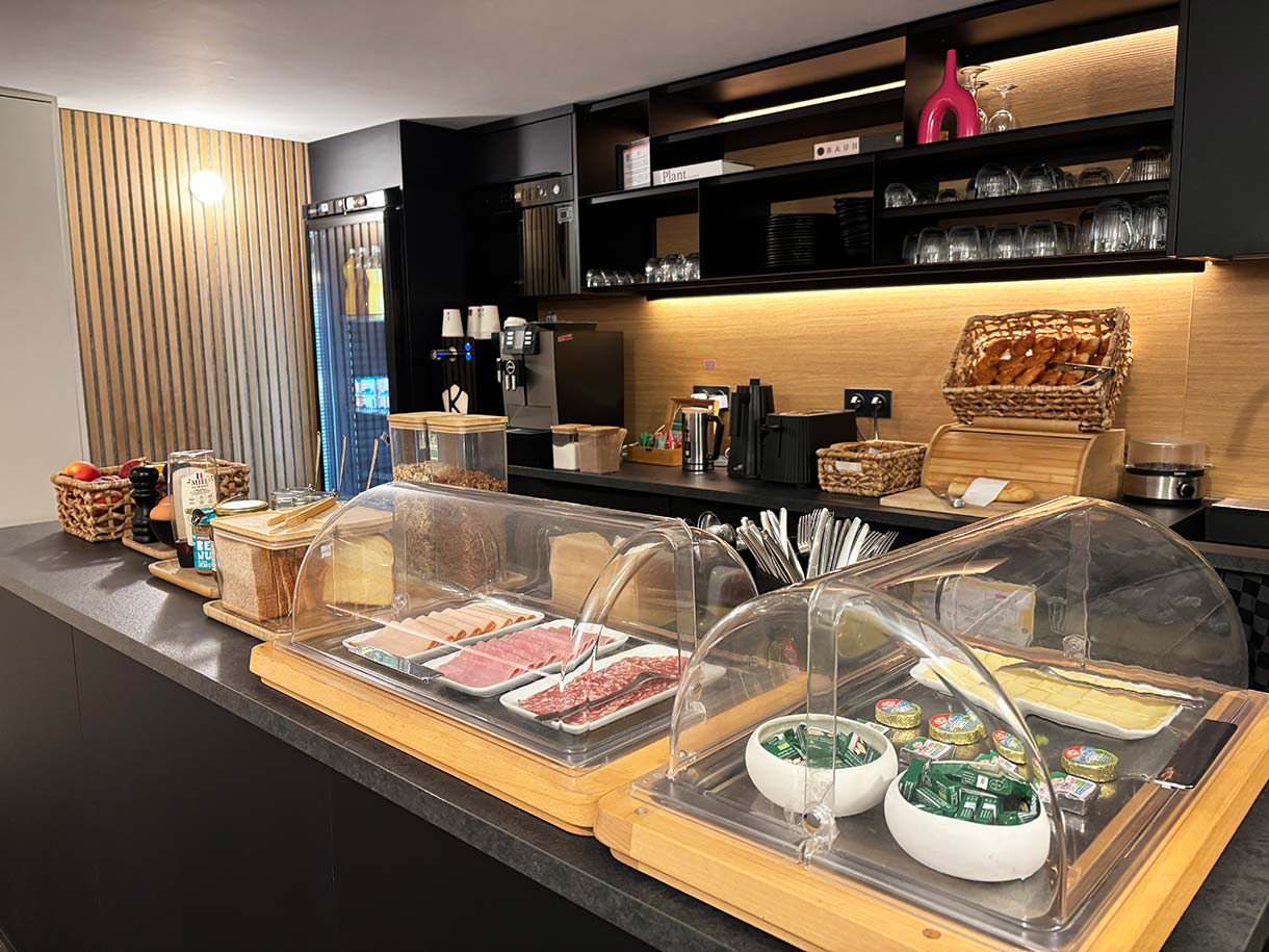 Breakfast Buffet at Hotel Korner Sorbonne Paris