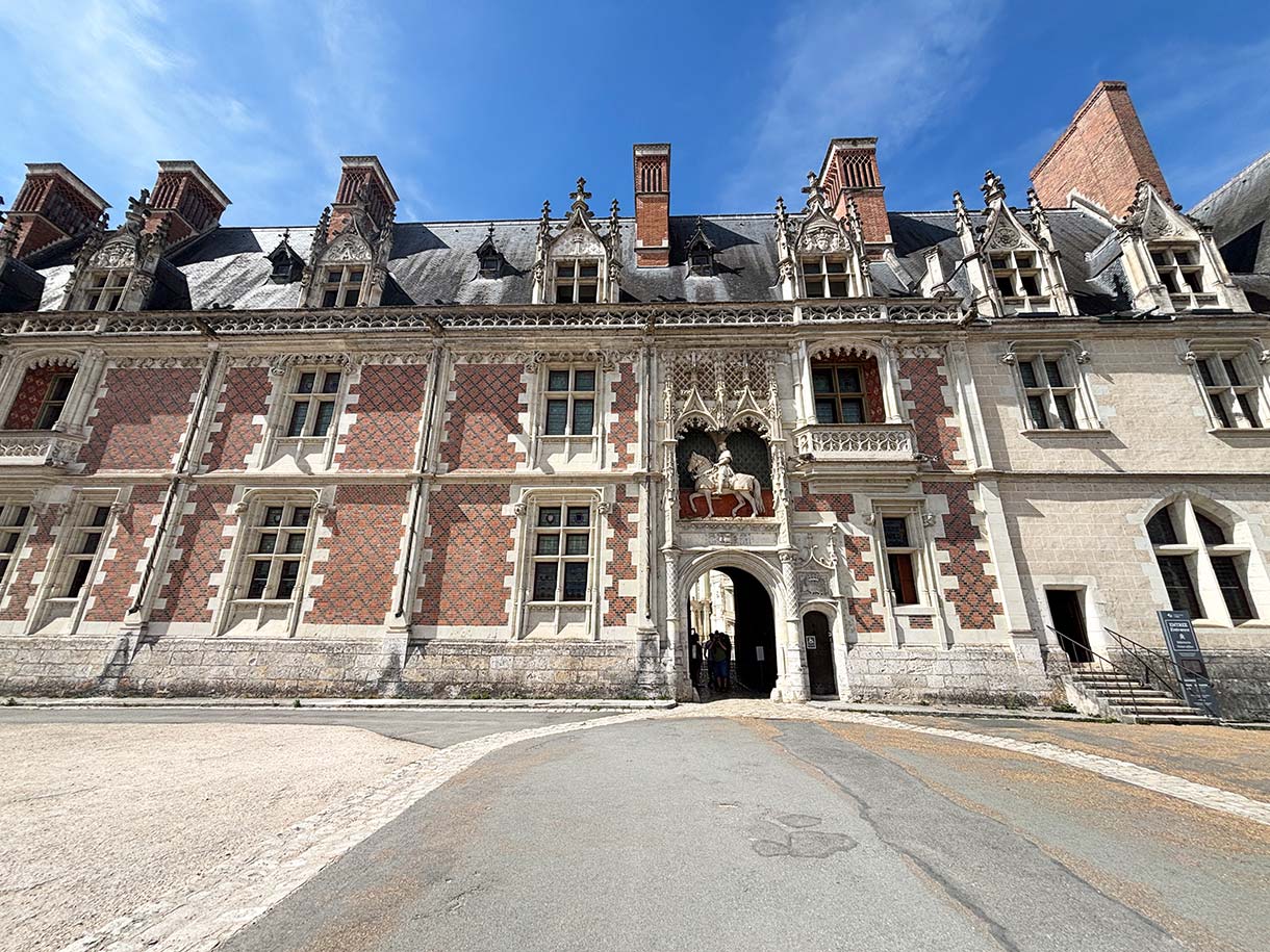 Chateau Royal de Blois France in the Loire Valley